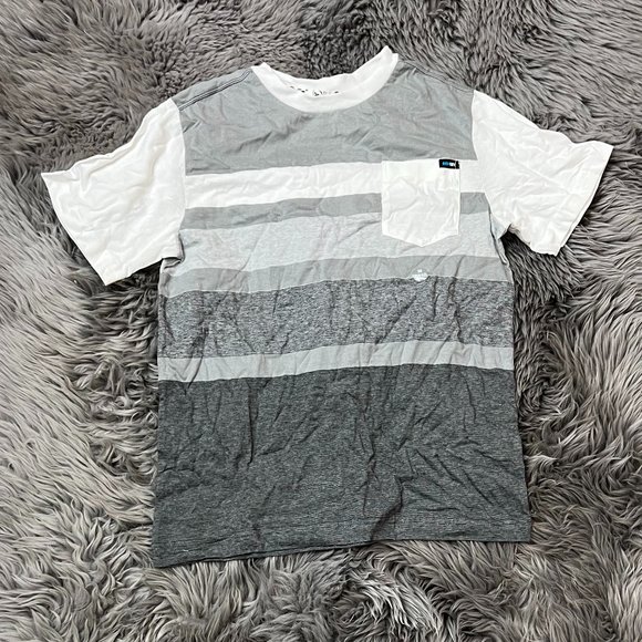 Amplify | Boy's T-Shirt | Grey & White | Size M (10/12) - Picture 1 of 2